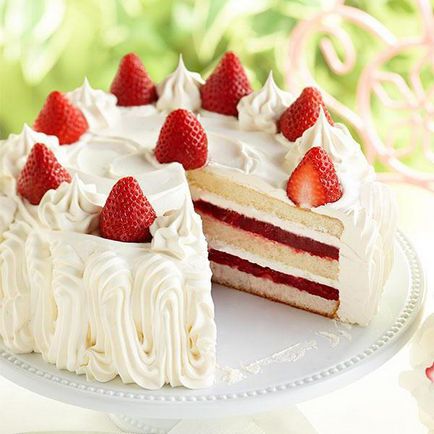 Cake Strawberry csók recept
