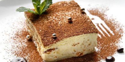 Tiramisu torta -, hogyan kell főzni otthon a klasszikus recept fotókkal