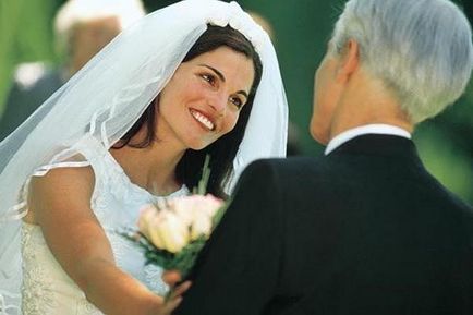 Pirítós az esküvő a menyasszony szülei utasította a fiatal