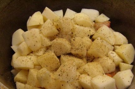 Sült krumpli bordákkal lépésről lépésre receptek fotókkal