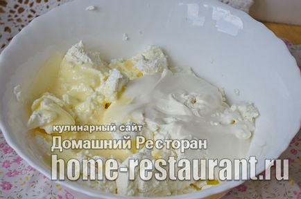 Túró sajttorta recept otthon fényképpel (otthon) Túró sajttorta recept otthon fotó