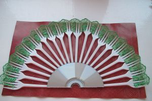 Fan kezével