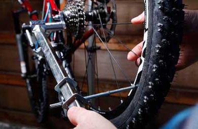Kerékpár javítás saját kezét (fotó)