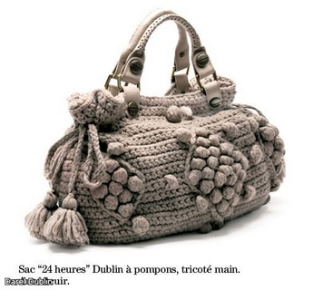 Kötött táskák - 84 például kidolgozott fashionista