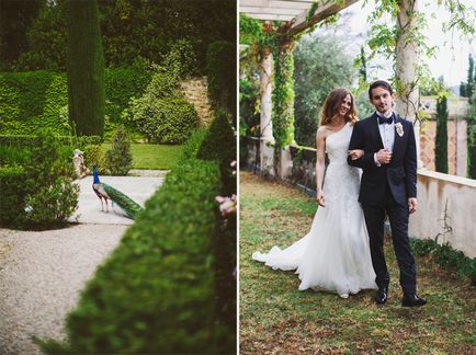 Esküvői Franciaországban Anastasia Volkova - egyszerű túl