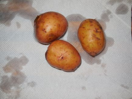 Sült krumpli héjában a sütőben - a finom sült krumpli héjában a sütőben, lépésről lépésre