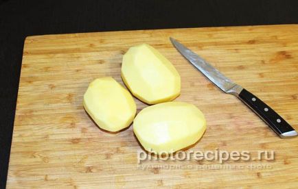 Sült krumpli - fényképek receptek