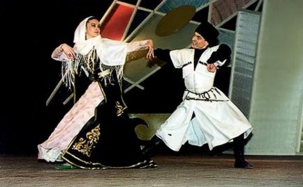 A híres kaukázusi dance - Lezginka (fotó, videó)