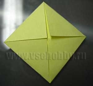 Asterisk origami kezük