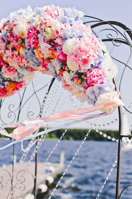 20 ötletek esküvői virág dekoráció