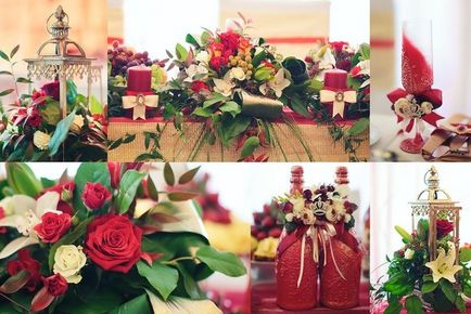 20 ötletek esküvői virág dekoráció