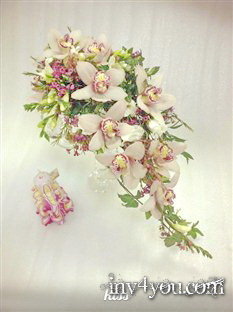 Csokor a menyasszony „- esküvői virágkötő - Esküvői virágkötészet