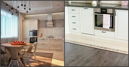 Melyik a jobb a konyhában csempe, laminált padló vagy linóleum