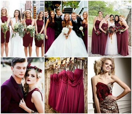 A színek az esküvő a nyáron 2017 legjobb és legdivatosabb árnyalatok, fotó és videó