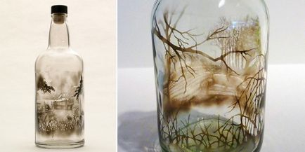 Dekor üvegek 90 inspiráló ötleteket létrehozásának dekorációk a ház saját kezűleg