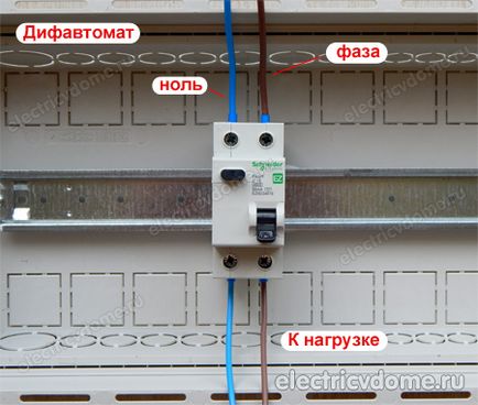 Vészhelyzeti áramkör-megszakítók vagy RCD (RCBOs Schneider Electric) Sürgősségi megszakítók vagy ouzo