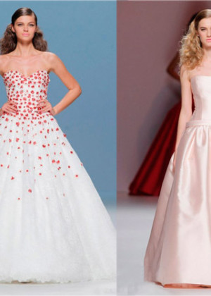 Tervező esküvői ruhák kollekciók felülvizsgálat és az ár