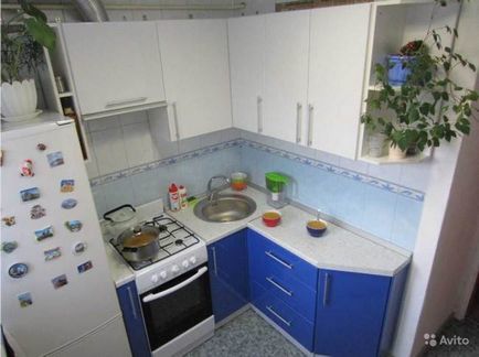 Tervezz egy kis konyha - 40 fotó realisztikus lakberendezés (tervezés) Tervezz egy kis konyha - 40 kép valódi belső