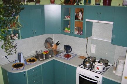 Tervezz egy kis konyha - 40 kép valódi belső