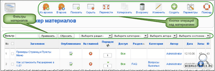 Hozzátéve anyag joomla