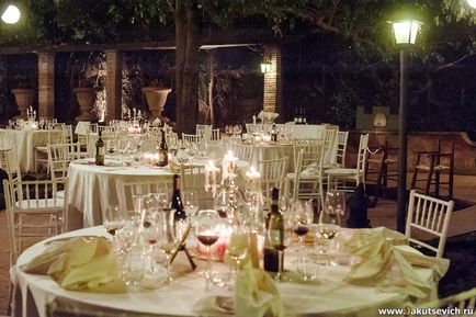 Élelmiszer az esküvőn Olaszország, ételek, italok, desszertek, főételek képek