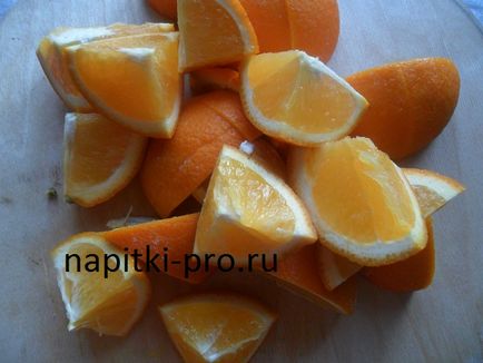 Fanta otthon, a recept fagyasztott limonádé narancs
