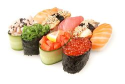 Gunkan-sushi főleg főzés és típusok