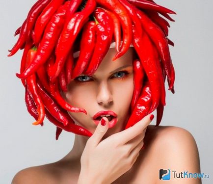 A paprika tinktúra a haj növekedését
