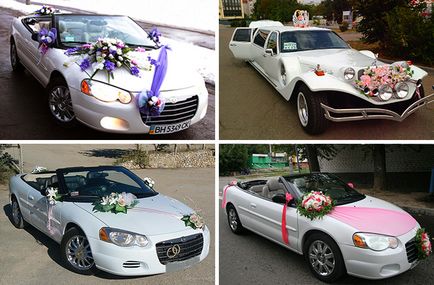 Convertible egy esküvőre, hogy melyik autó a legjobb választani, és hogyan kell díszíteni