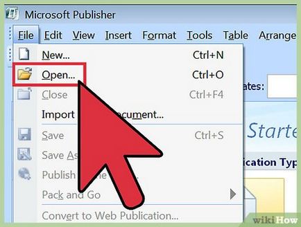 Hogyan lehet átalakítani a Microsoft Publisher fájl pdf file