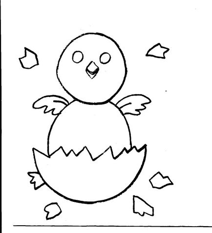 Hogyan kell felhívni a csirke - mesterkurzusok - gyermekek rajzai a