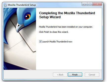 Hogyan kell helyesen konfigurálni a Mozilla Thunderbird és helyesen használja
