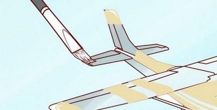 Hogyan kell festeni a csapat modell repülőgép