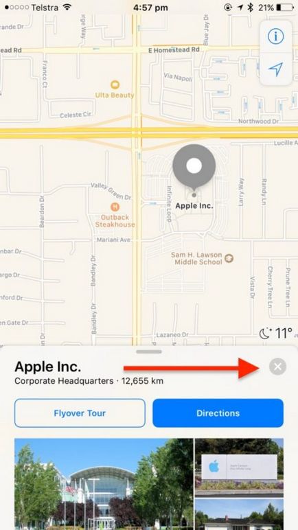 Hogyan látja a GPS-koordinátáit minden helyen az iPhone