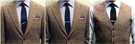 Hogyan kell viselni a nyakkendőtű - 3 szabályokat, képek és tippek