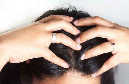 Hogyan kell kezelni a fejbőrt - otthoni spa szalon