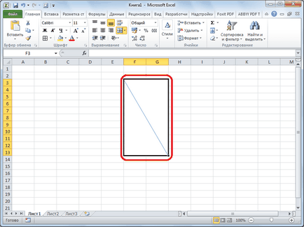 Hogyan oszlik el a cellát két excel