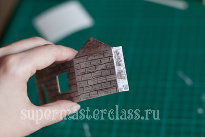 Hogyan készítsünk egy házat a papír mesterkurzus műhelyeket kézműves