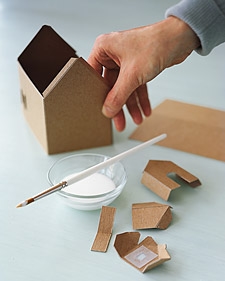 Hogyan készítsünk egy házat papír 3 óra diagramok és sablonok