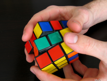 Hogyan kell összeállítani egy Rubik-kocka - A program 3x3 képek