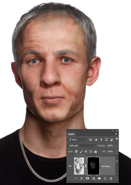 Hogyan elhasználódik egy személy a Photoshop · „béke photoshop» (Forward Warp eszköz) Hogyan elhasználódik egy személy a Photoshop · „béke photoshop”