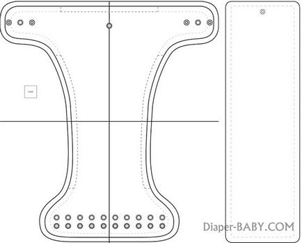 Hogyan kell varrni egy újrafelhasználható pelenka saját kezével egy újszülött
