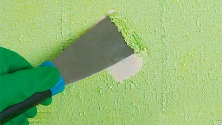 Hogyan lehet eltávolítani a régi festéket a falról