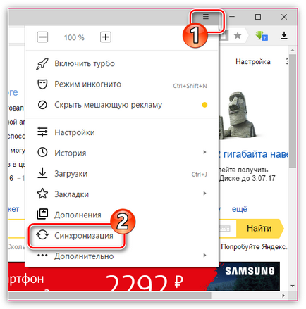 Hogyan lehet visszaállítani a Yandex Böngésző