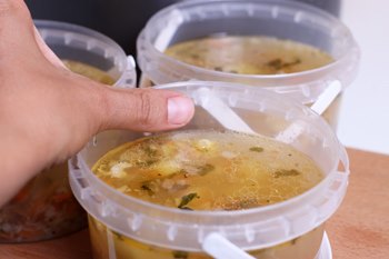 Hogyan befagyasztására leves - recept lépésről lépésre fotók