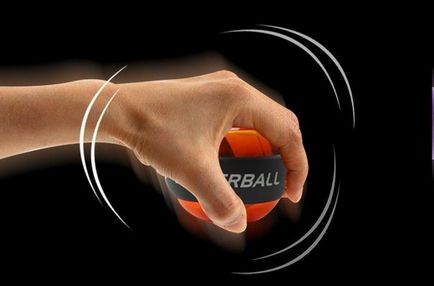 Wrist edzőgép Powerball - vélemények, ár, útmutatást, hogyan kell futtatni