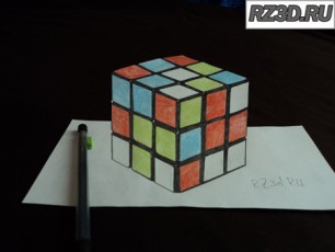 Rubik-kocka 3D