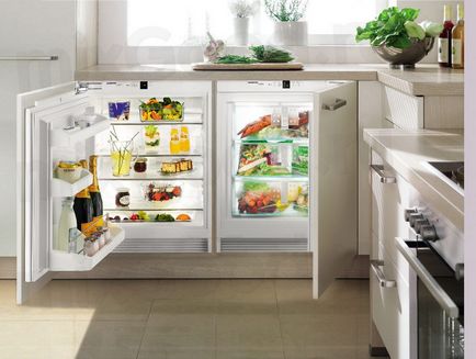 Hová tegye a hűtőszekrény a kis konyha (42 fotó-válaszok)