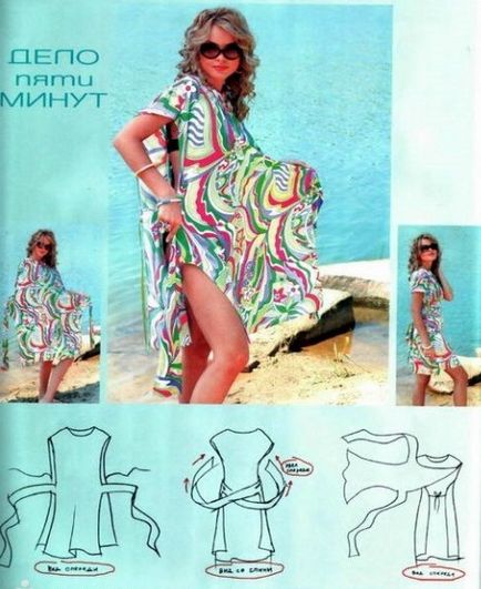 Nyári ruha minta nélküli (sundress) Nyári ruha nélkül a minta