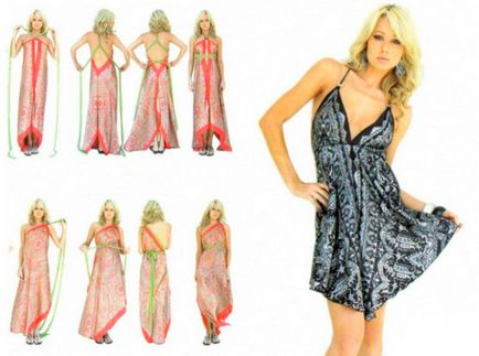 Nyári ruha minta nélküli (sundress) Nyári ruha nélkül a minta